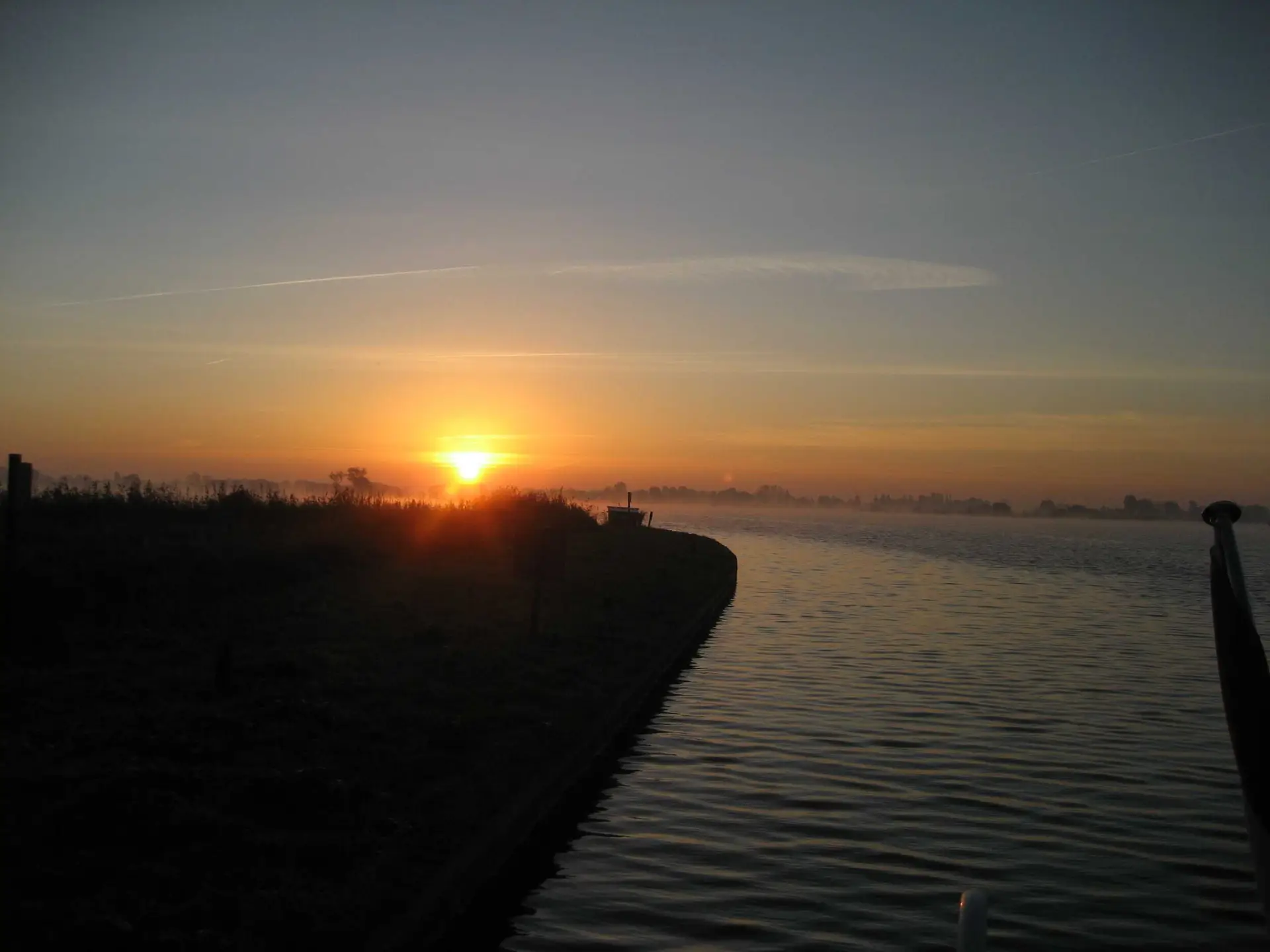 zonsondergang
